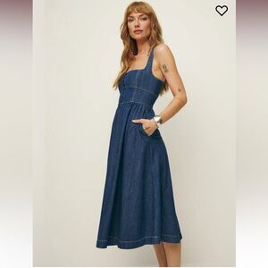 Reformation Tagliatelle Midi Dress